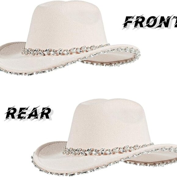 Rhinestone Cowgirl Bling Hat